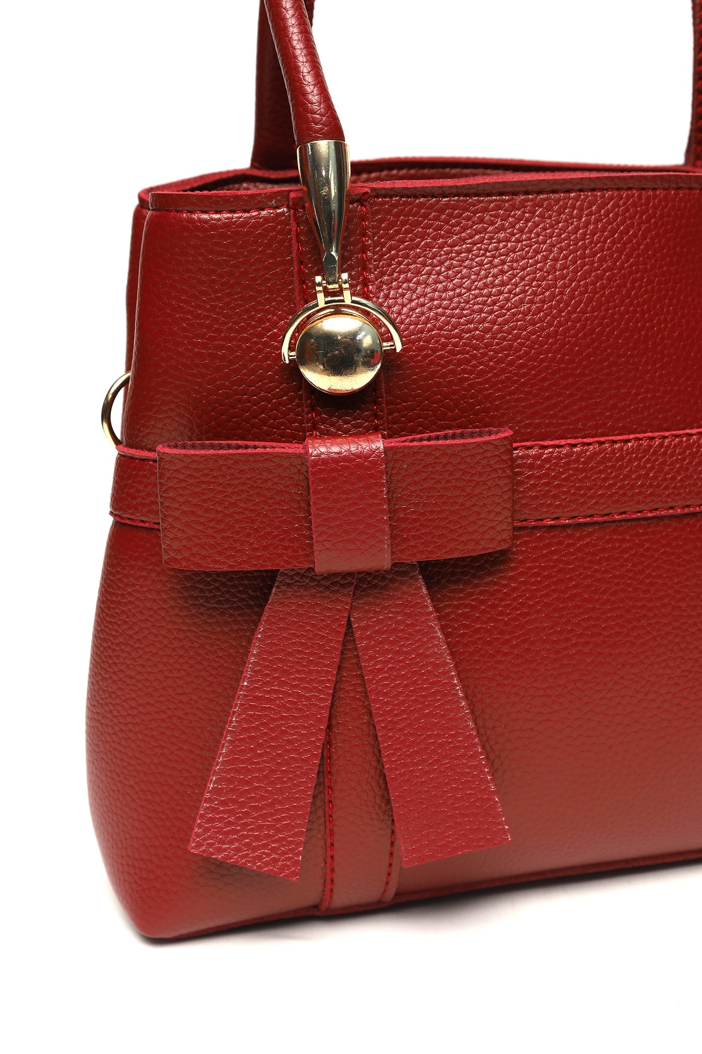 DUAL TIE HANDBAG
